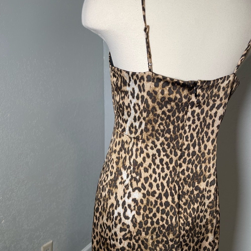 Express Leopard Print Dress - Picture 5 of 7